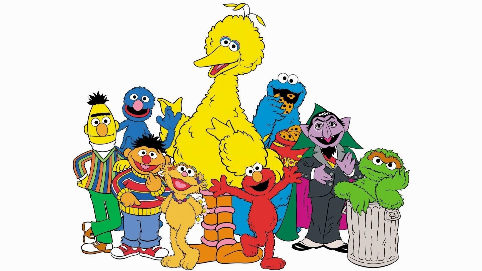 Elmo Sesame Street cartone, 1920x1080 Full HD 1080p, Desktop