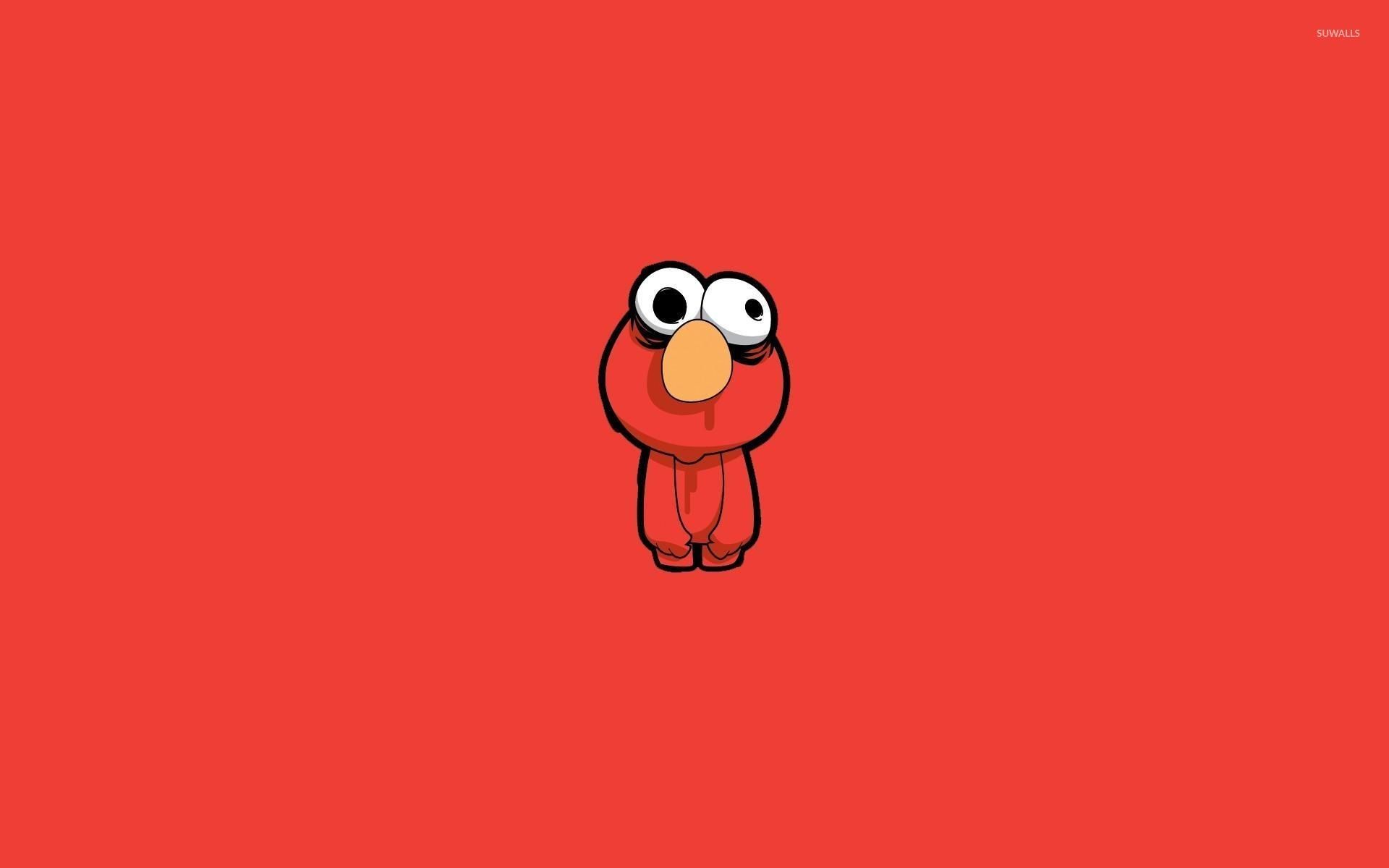 Elmo minimalista sfondo rosso, 1920x1200 Full HD+, PC Desktop