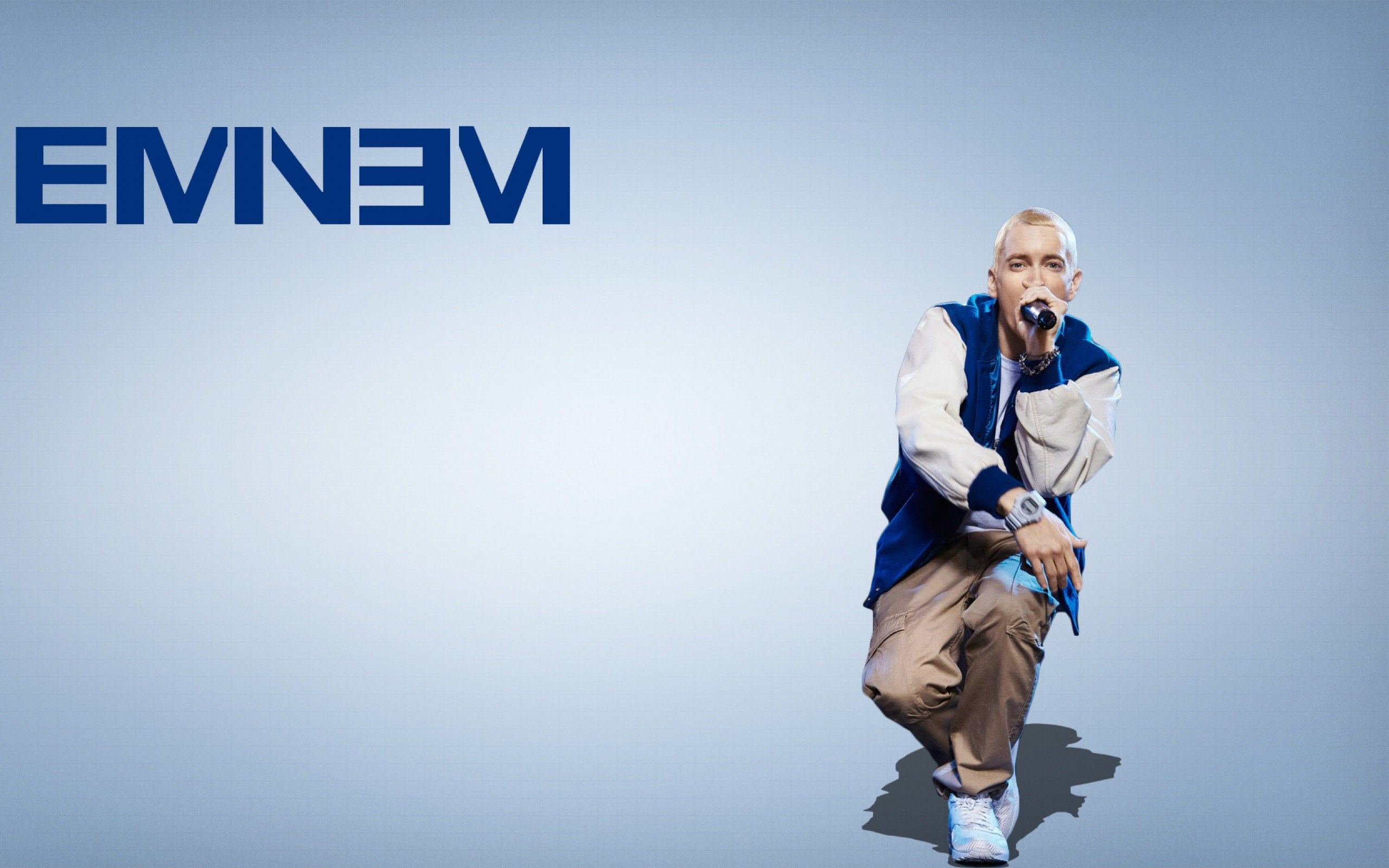 Eminem logo e ritratto, Marshall Mathers, 2560x1600 2K+, Notebook