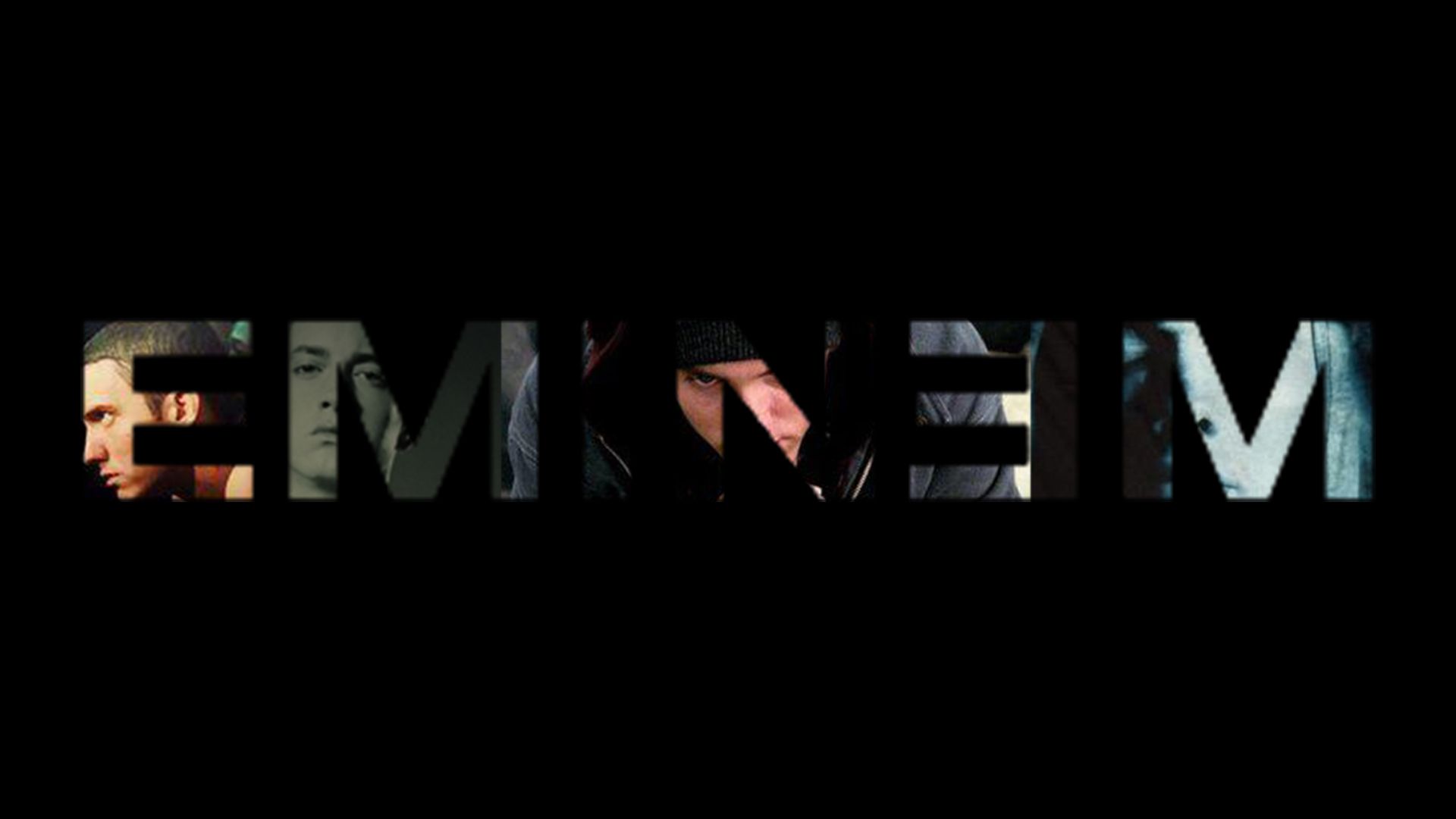 Logo Eminem con foto ritagliate, 1920x1080 Full HD 1080p, Dell XPS
