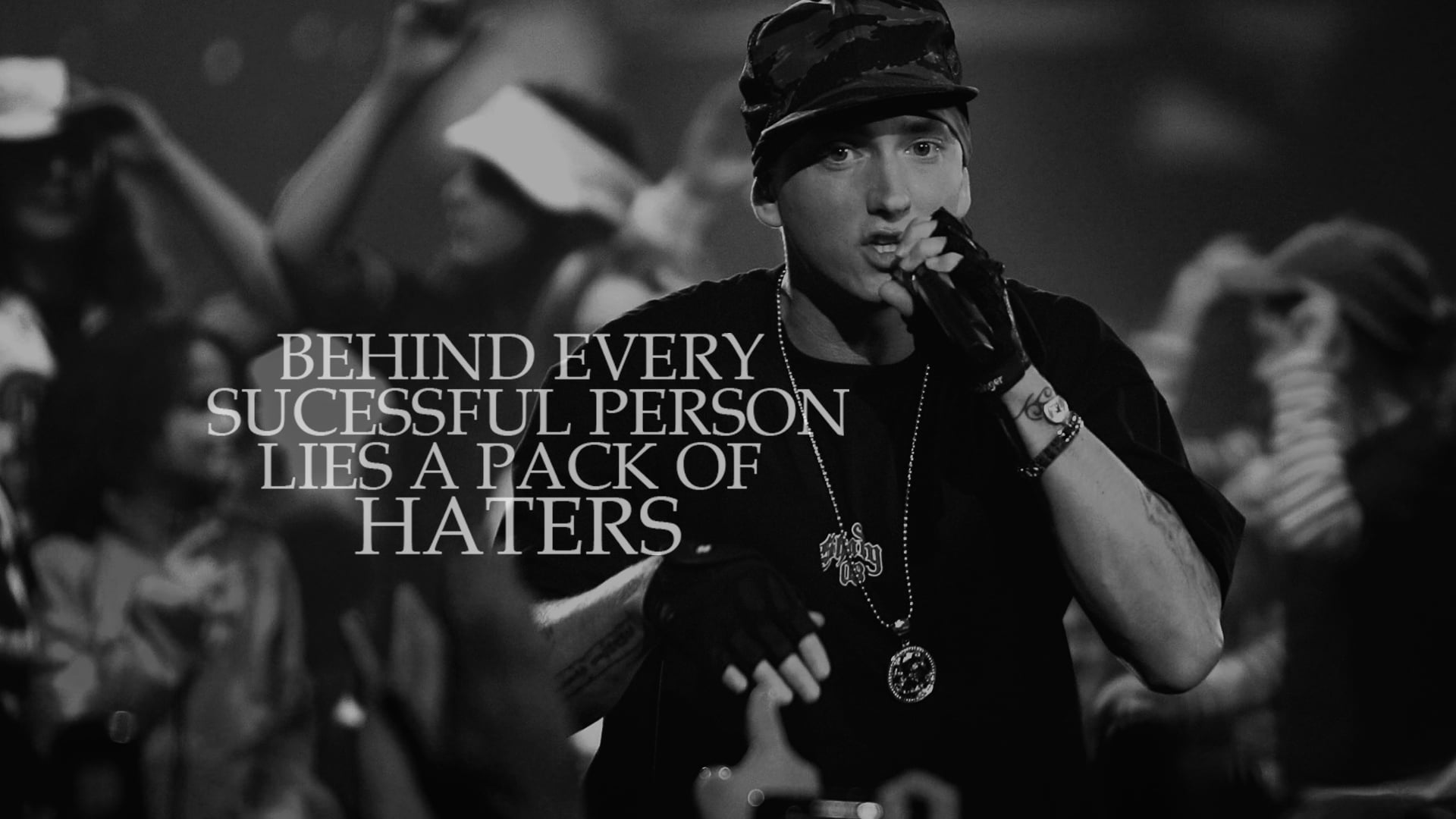Eminem in bianco e nero, 1920x1080 Full HD 1080p, Acer Nitro