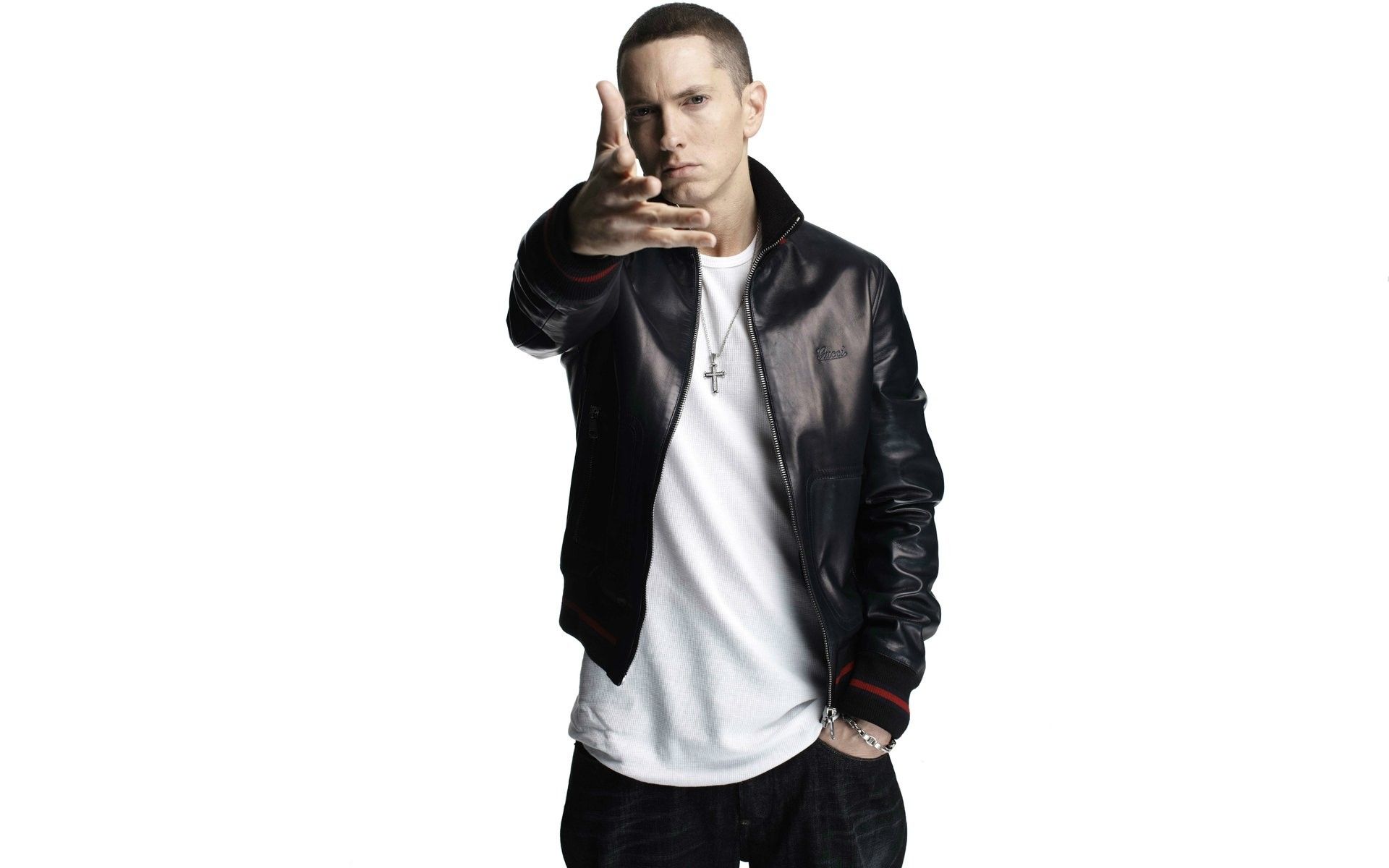 Eminem giacca di pelle nera, 1920x1200 WUXGA, MacBook Pro
