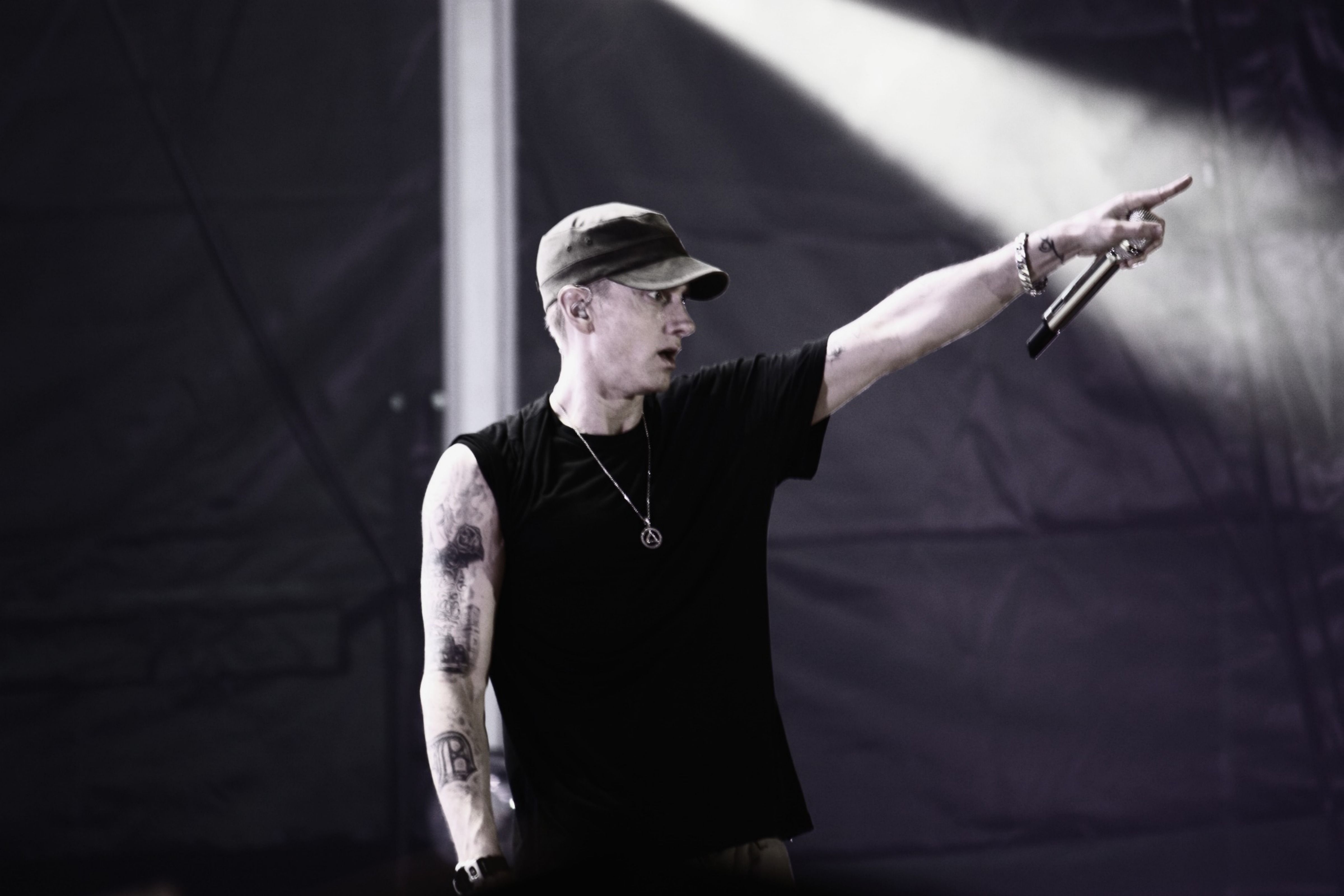 Eminem sul palco concerto, 4800x3200 Ultra HD, HP Laptop