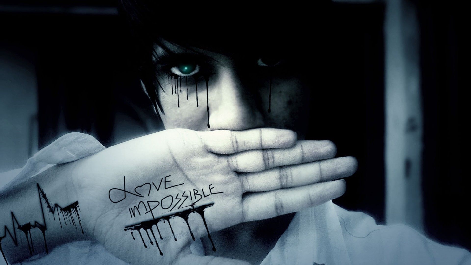 Ragazzo emo occhio verde, 1920x1080 1080p, Laptop