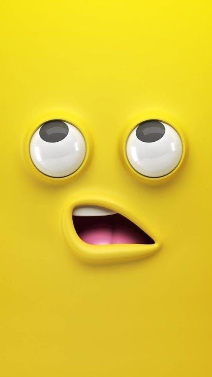 Emoji sorpresa faccia gialla, 720x1280 Full HD Verticale, iPhone