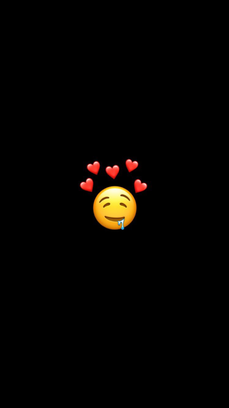 Emoji innamorata con cuori, 750x1334 Verticale, iPhone