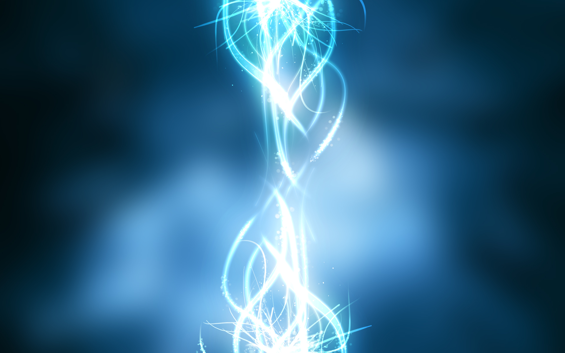 Vortice energia luminosa blu, 1920x1200 WUXGA, PC