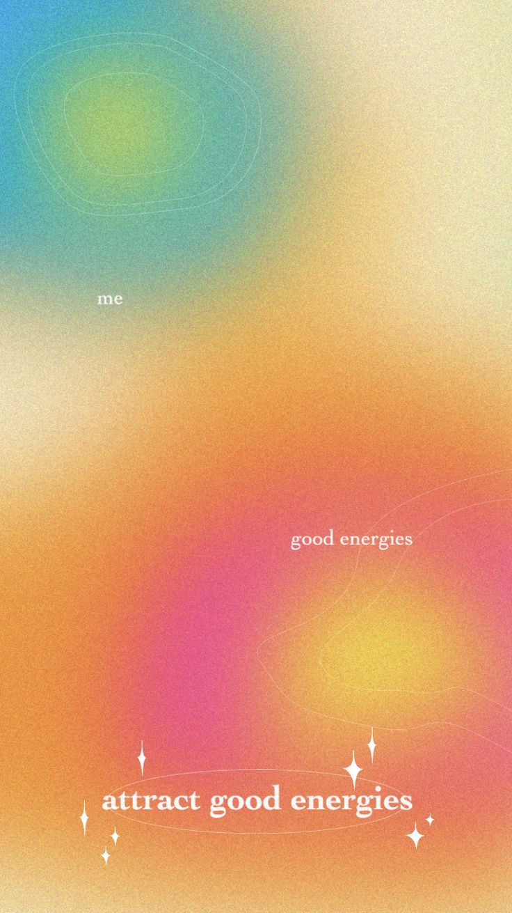 Gradiente colorato energia spirituale, 736x1311 Verticale, Mobile