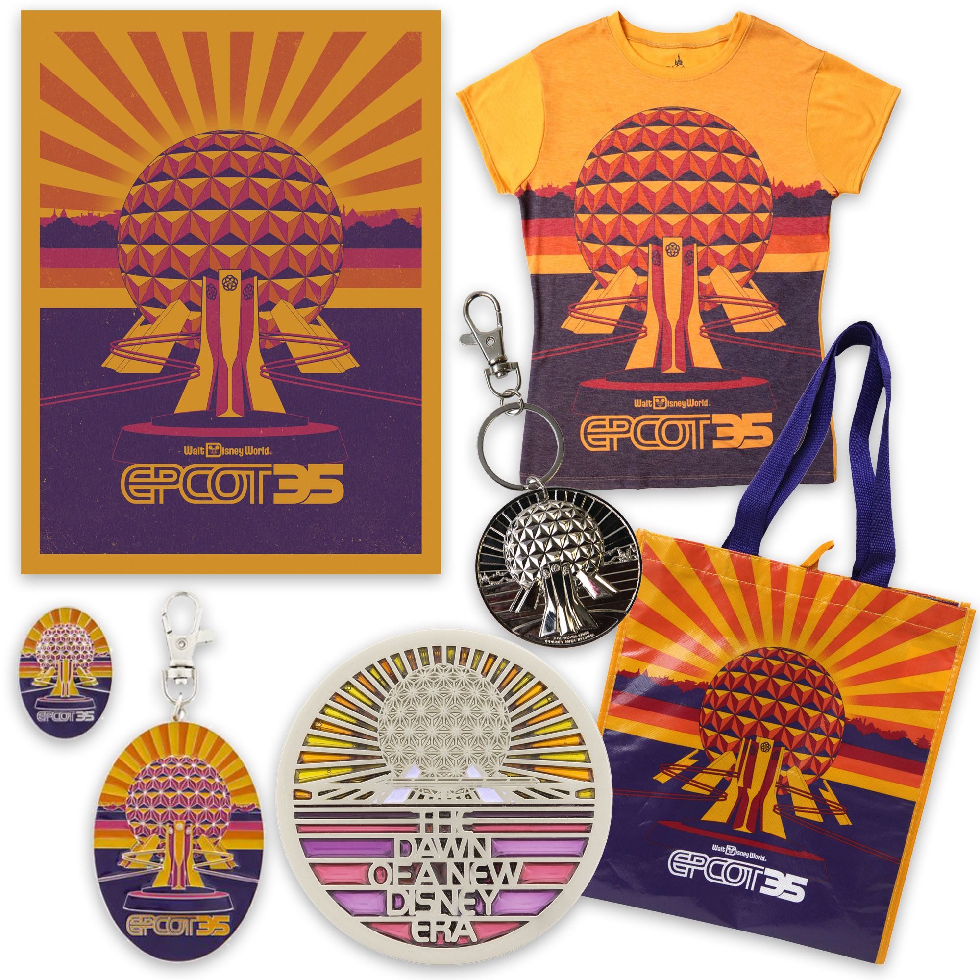 Merchandise Epcot 35 anniversario, 2000x2000 alta risoluzione, Desktop