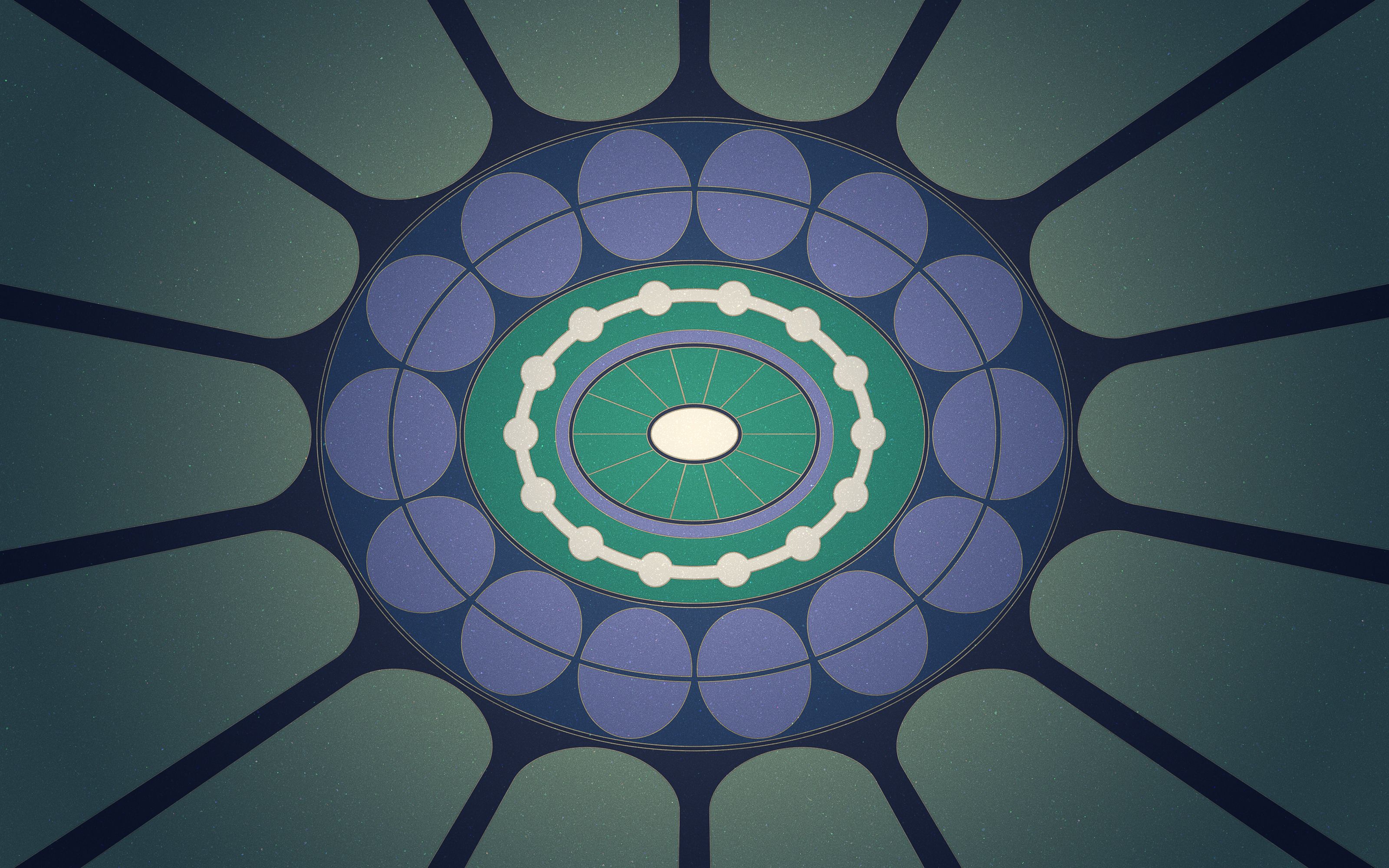 Epcot Spaceship Earth soffitto retro, 3200x2000 2K+, Monitor Gaming