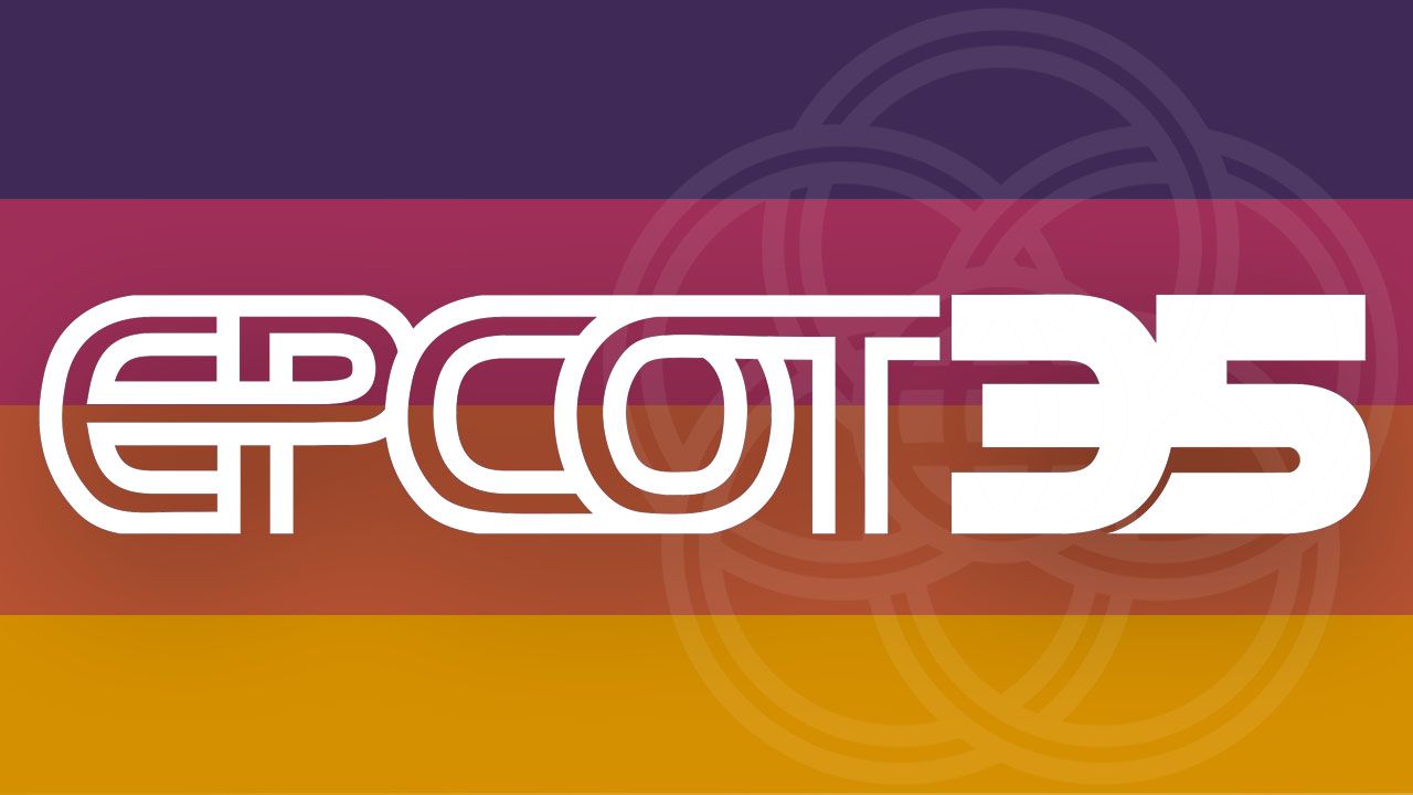 Logo Epcot 35 anniversario, 1280x720 HD, Desktop
