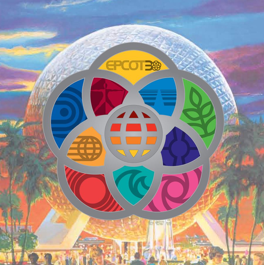 Spaceship Earth Epcot 30° anniversario, 900x904 Verticale, POCO