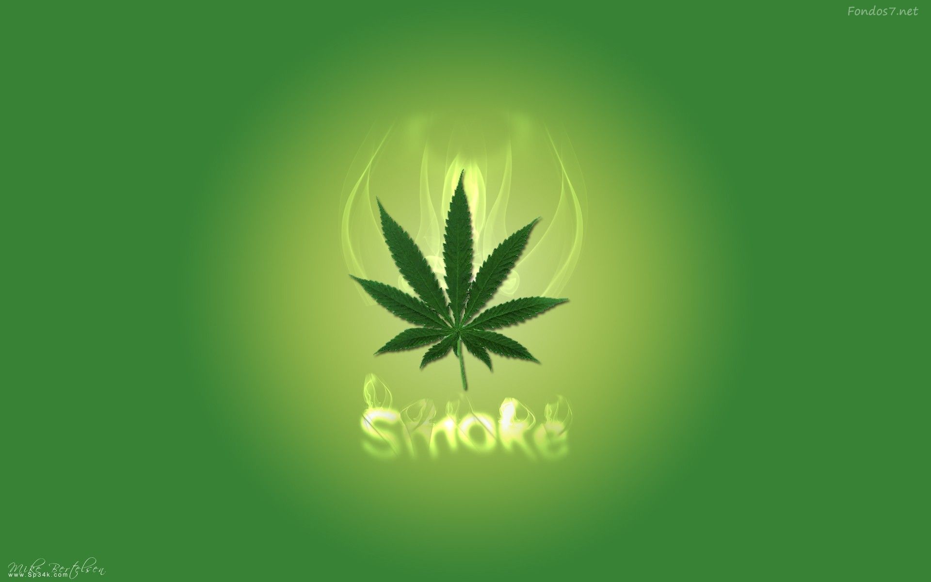 Logo 420 marijuana fiamme verdi, 1024x768 HD, Laptop