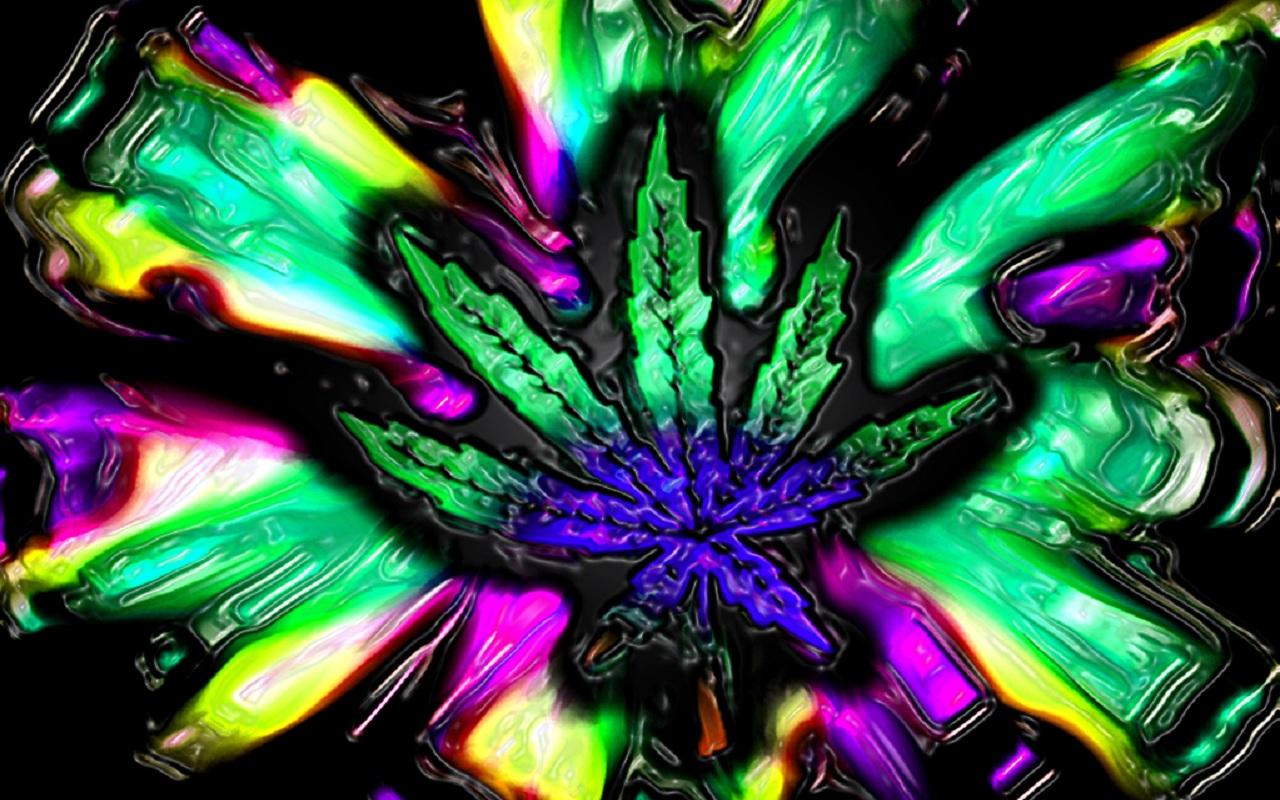 Teschio e foglie marijuana verdi, 720x1280 Verticale, Telefono