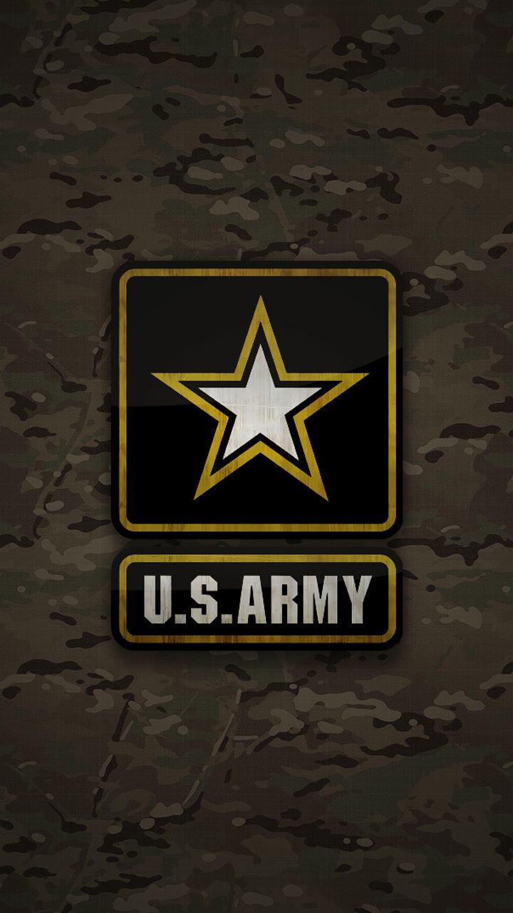Logo U.S. Army stella mimetico, 720x1280 Full HD Verticale, iPhone