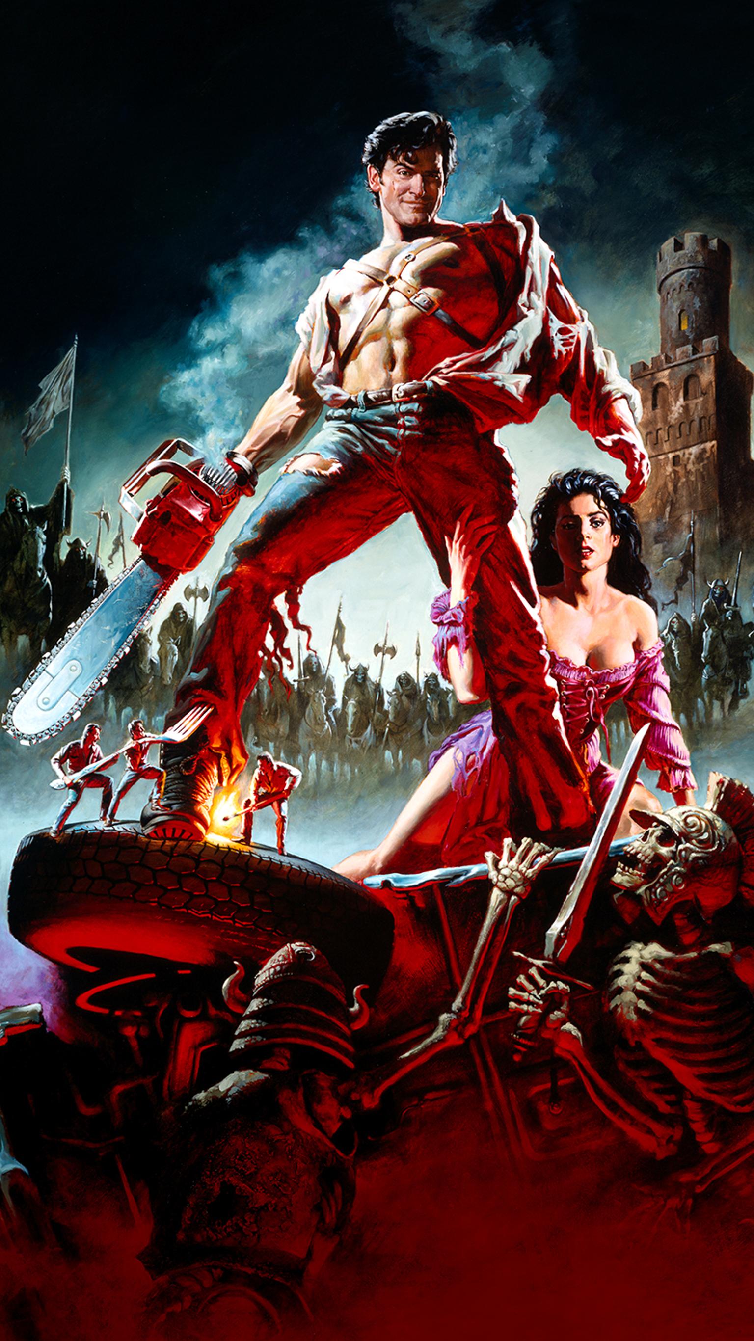 Army of Darkness poster film, 1536x2732 Verticale, Telefono