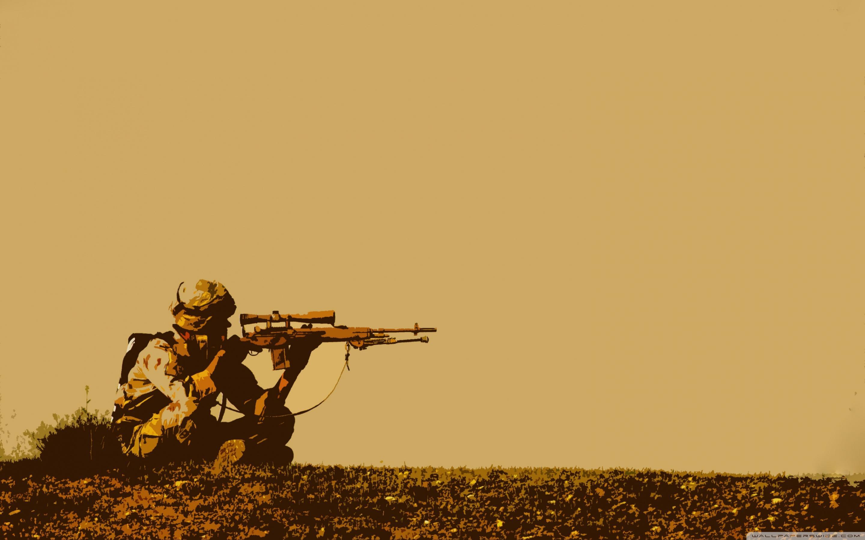 soldato con fucile da tiro, 2880x1800 WQXGA, Laptop