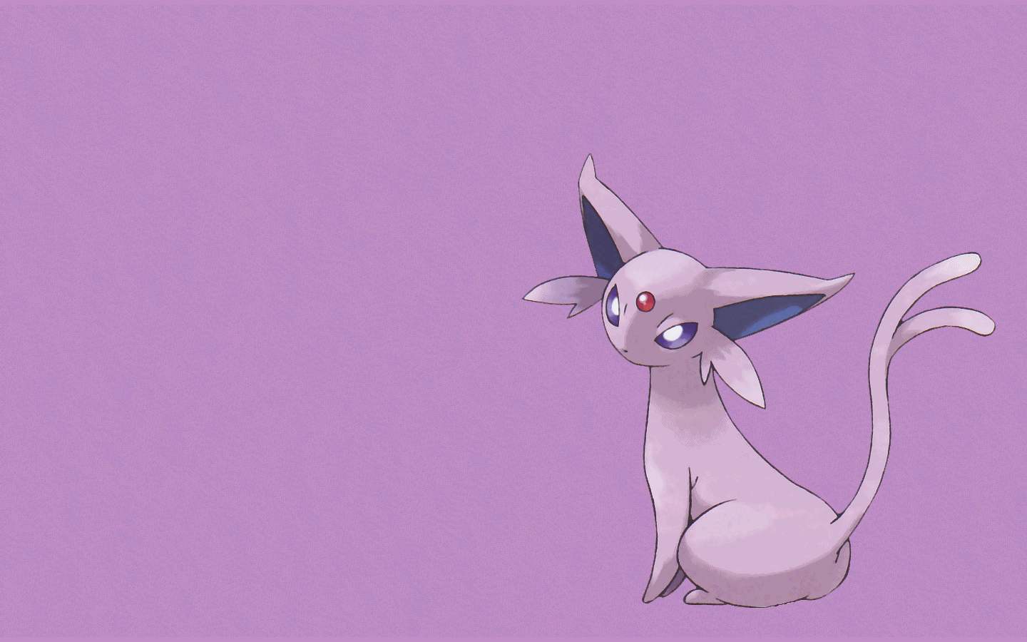 Espeon minimalista Pokémon, 1920x1080 Full HD 1080p, PC