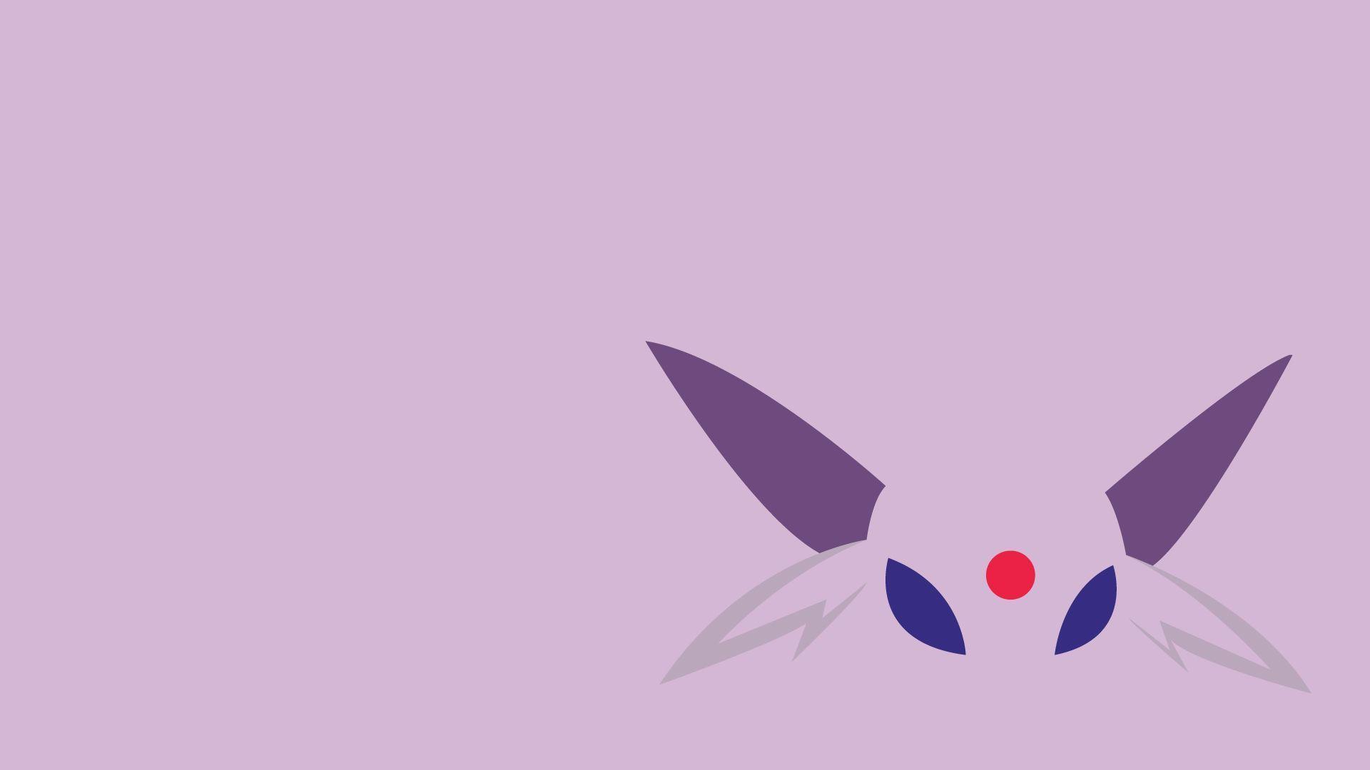 Espeon Pokémon sfondo viola, 1440x900 HD, MacBook Air