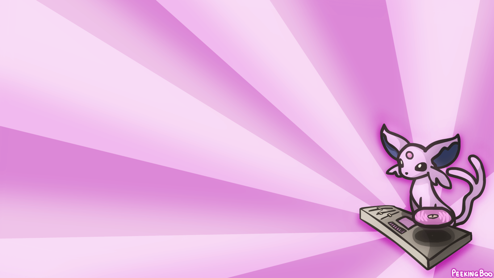 Espeon minimalista Pokémon, 1920x1080 1080p, Laptop