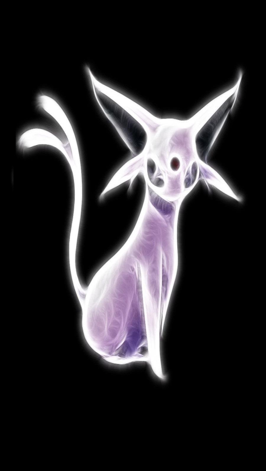 Espeon pixel art viola, 1920x1080 Full HD, Laptop
