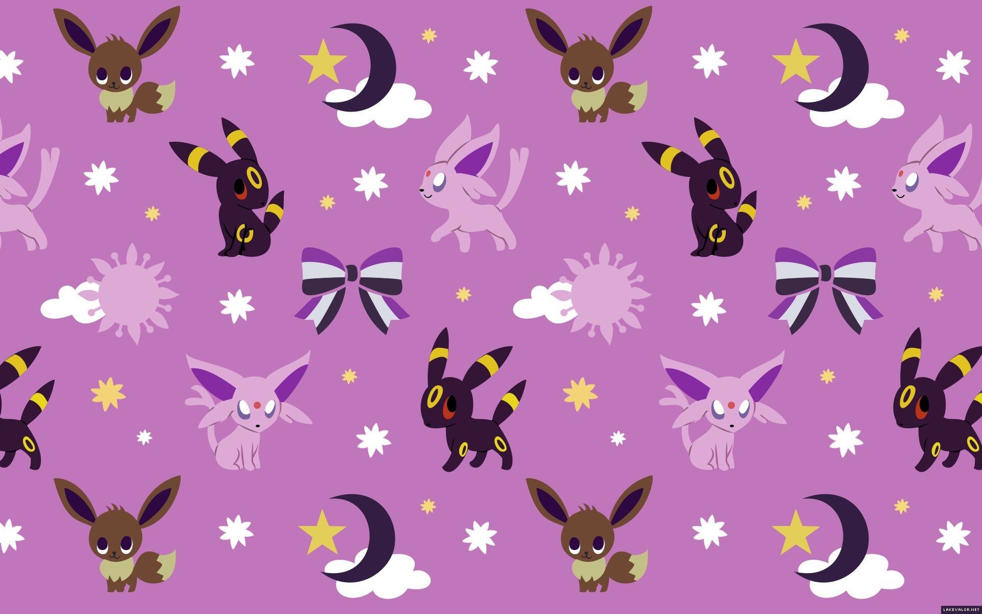 Espeon Pokémon sfondo nero, 1920x1200 Full HD+ WUXGA, Desktop