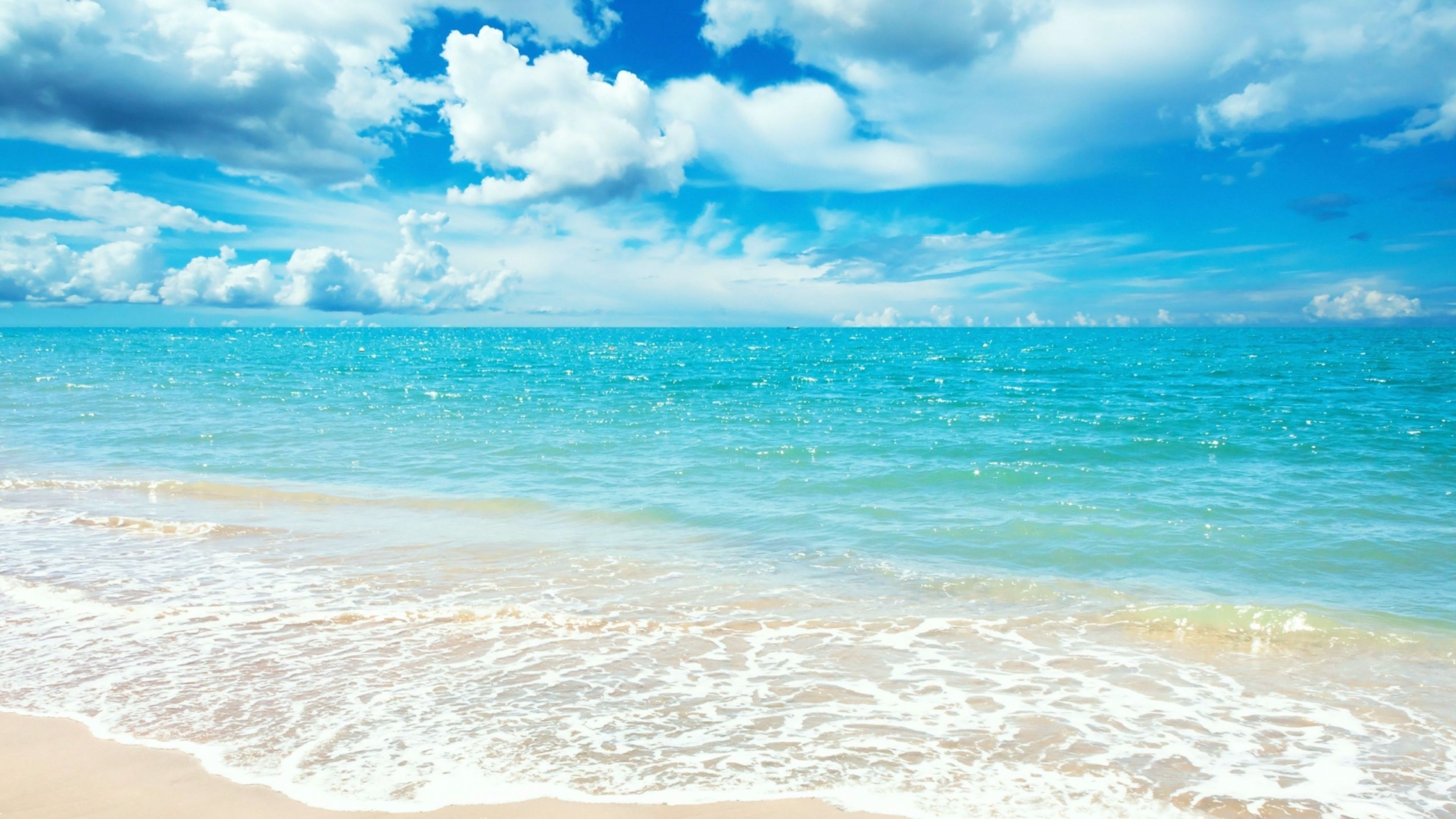 Spiaggia tropicale mare turchese, 3840x2160 4K, Desktop 4K