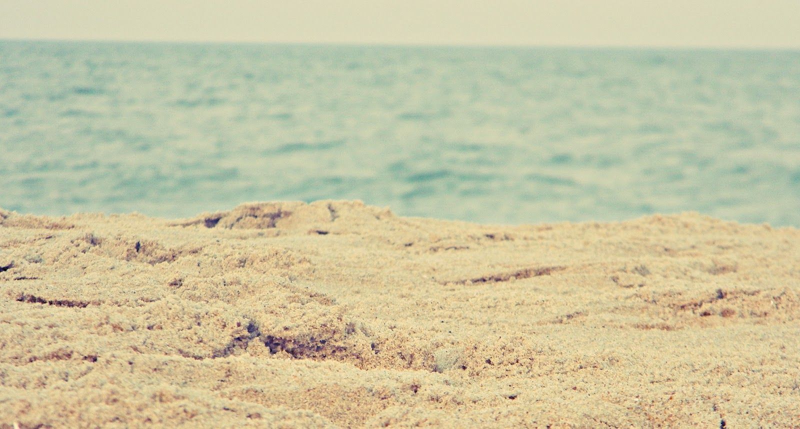 Spiaggia sabbia mare vintage, 1600x858 900p, PC