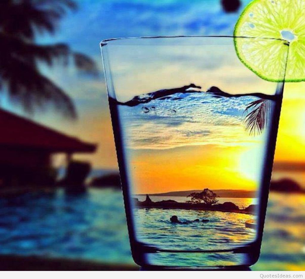 Spiaggia tropicale con nuotatore, 1920x1080 Full HD 1080p, PC