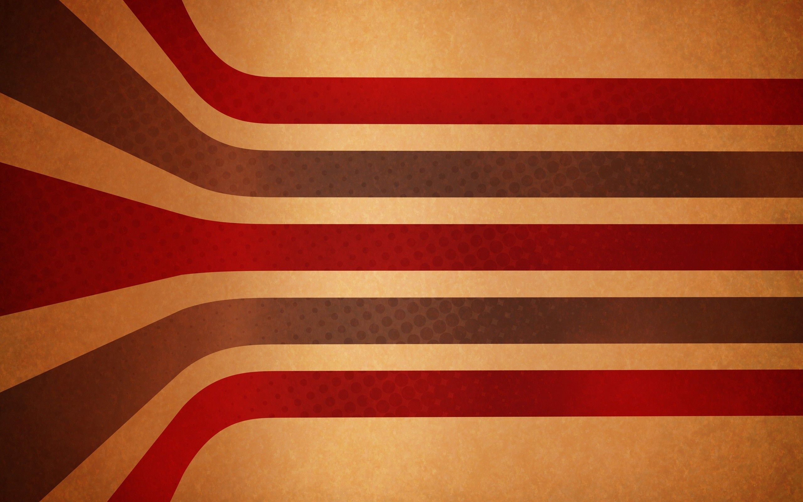 Strisce retrò marroni rosse, 2560x1600 WQXGA, MacBook Pro
