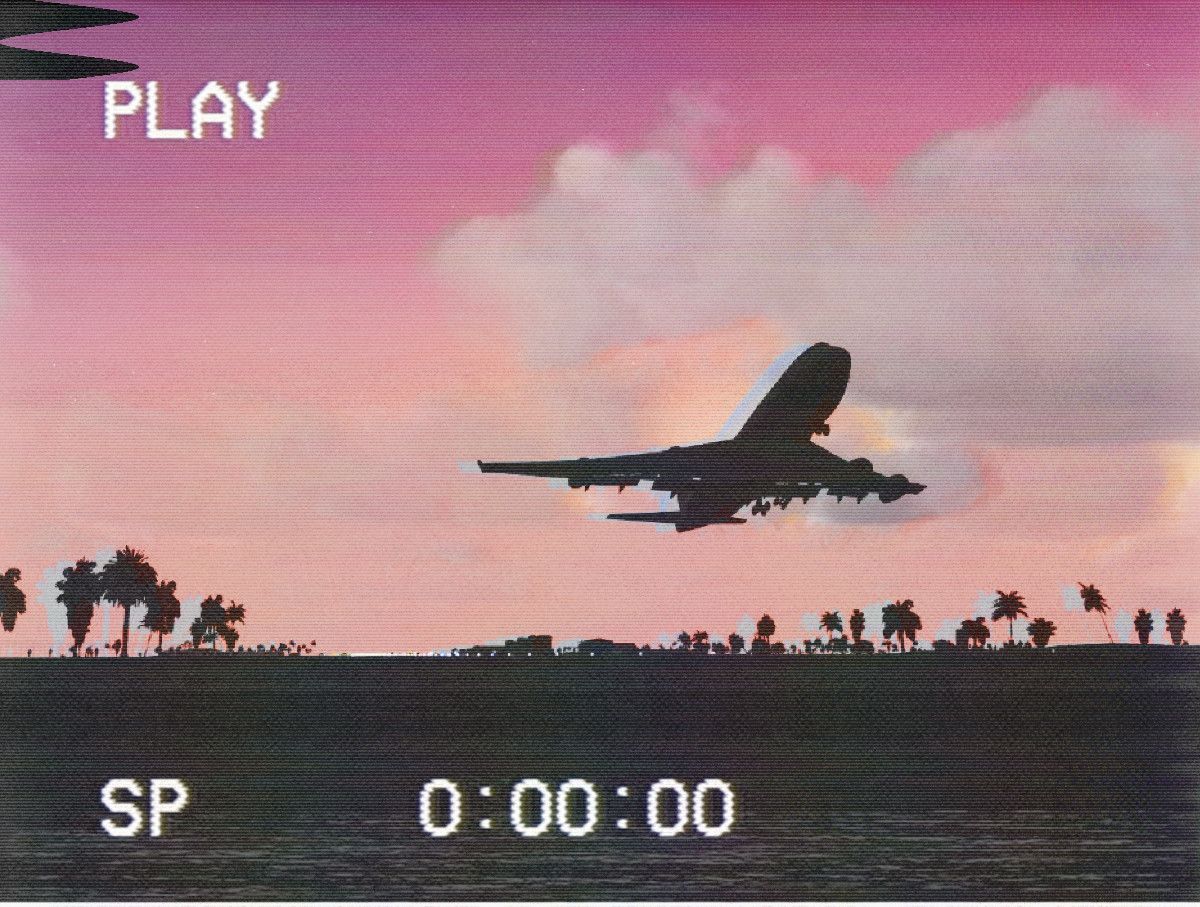 Aereo VHS tramonto tropicale, 1200x907 HD, Laptop