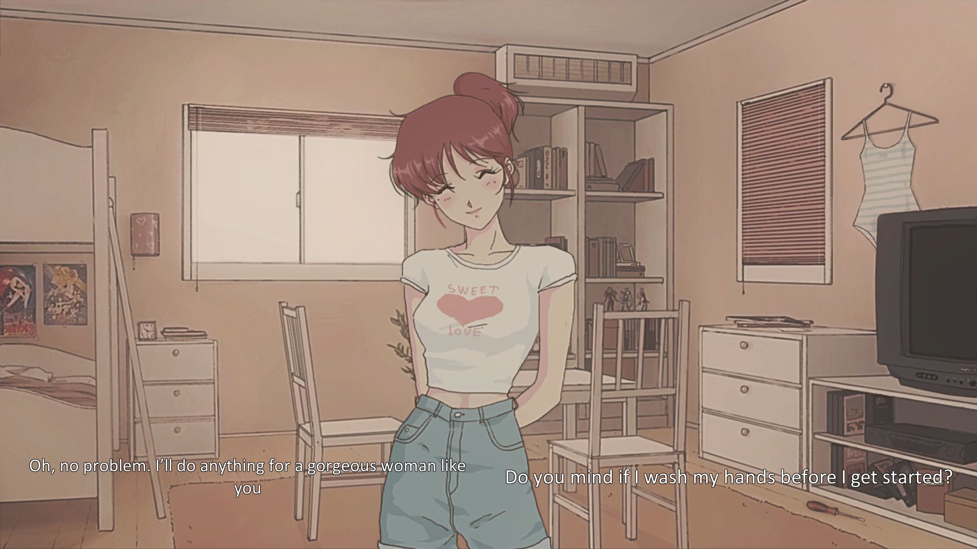 Ragazza anime capelli lilla ali, 1920x1080 Full HD, Desktop