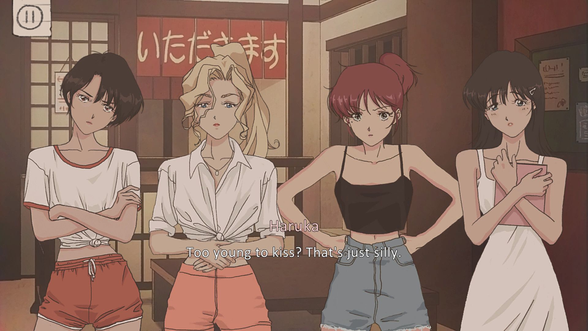 Quattro ragazze anime anni 90, 1920x1080 1080p, Desktop