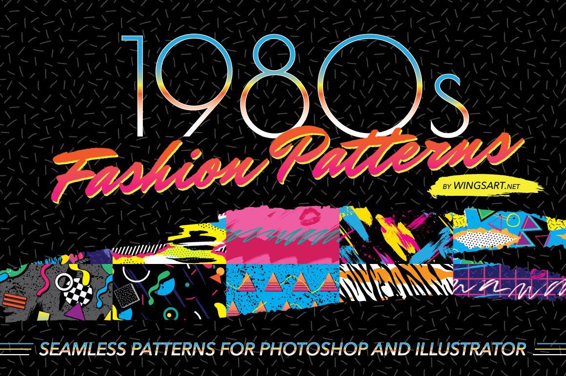 Pattern retro anni 80, 1160x772 HD, PC