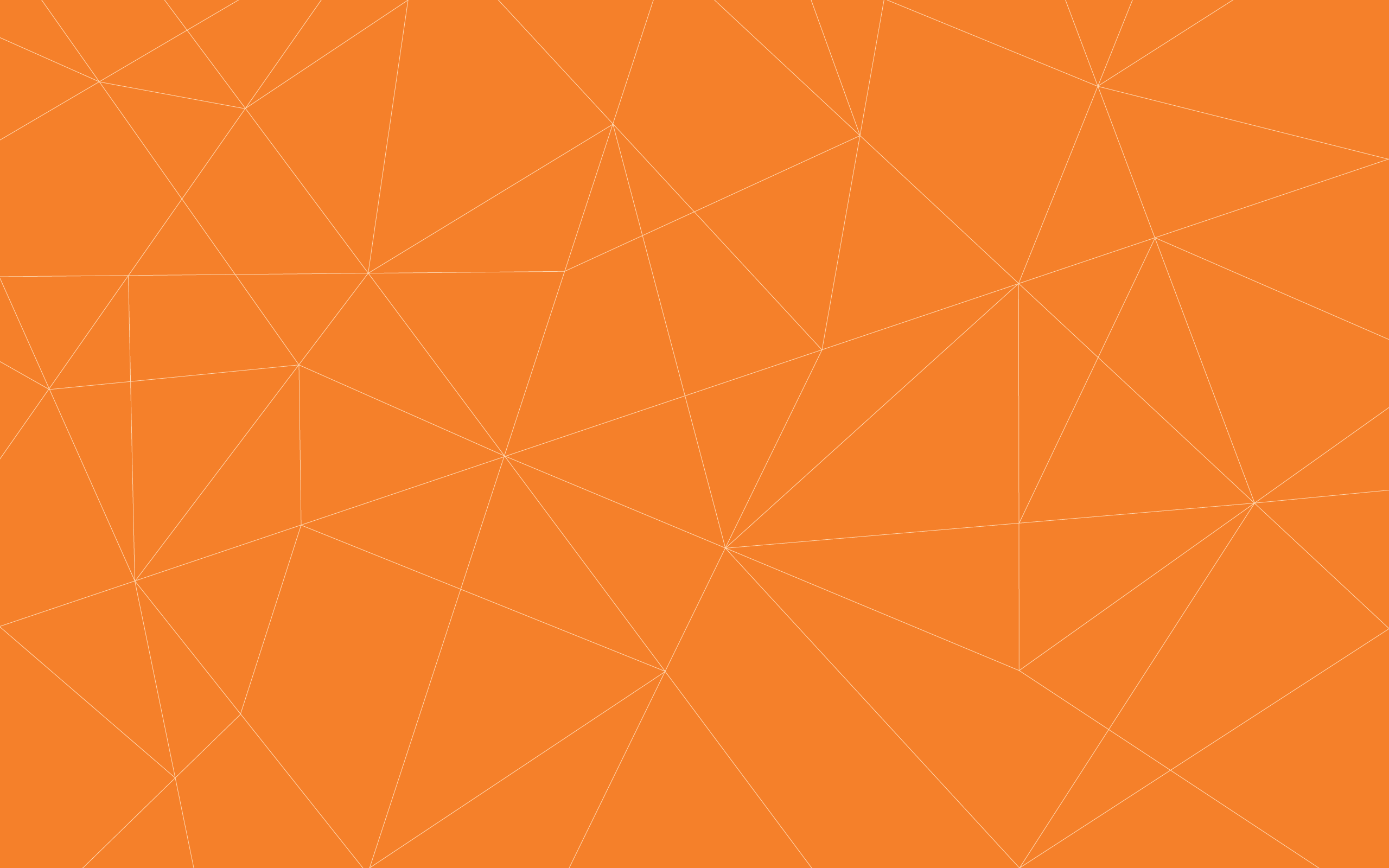 Rete geometrica arancione astratta, 2560x1600 WQXGA, Laptop