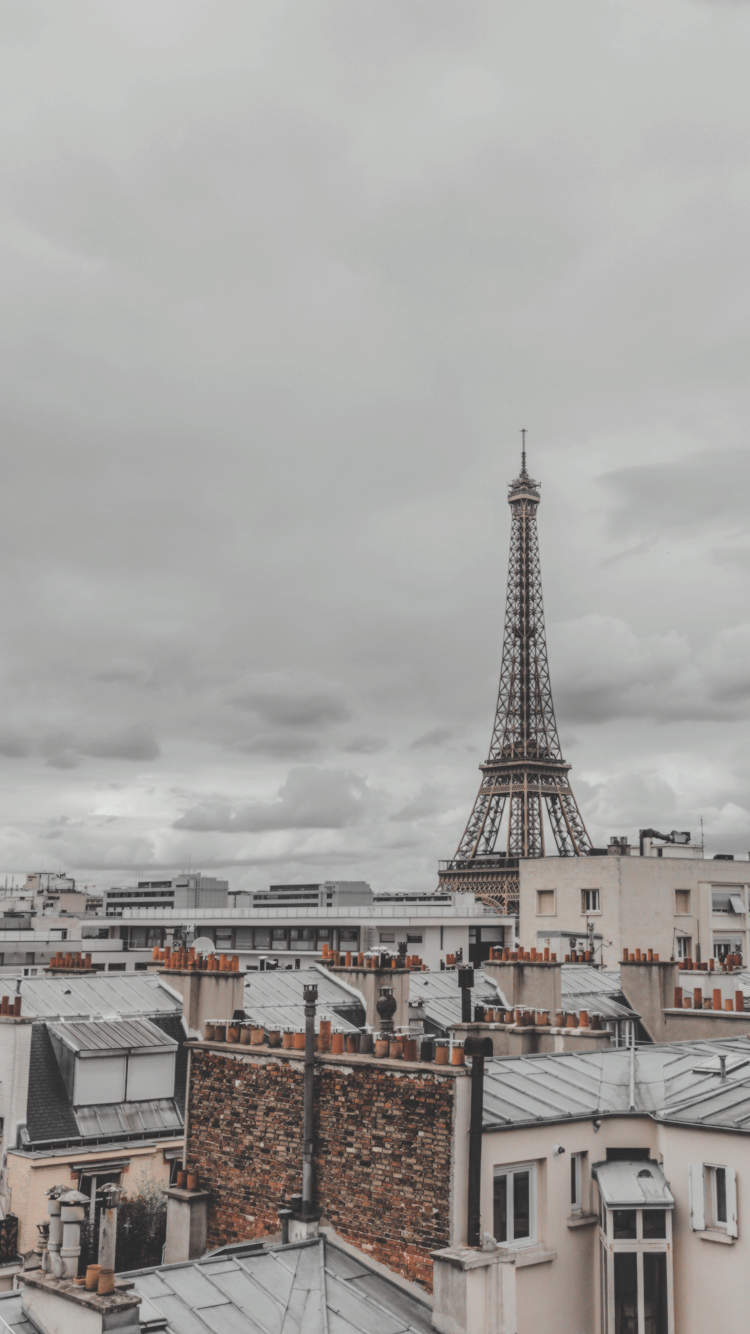 Torre Eiffel tetti Parigi, 1242x2208 Full HD Verticale, Samsung Galaxy