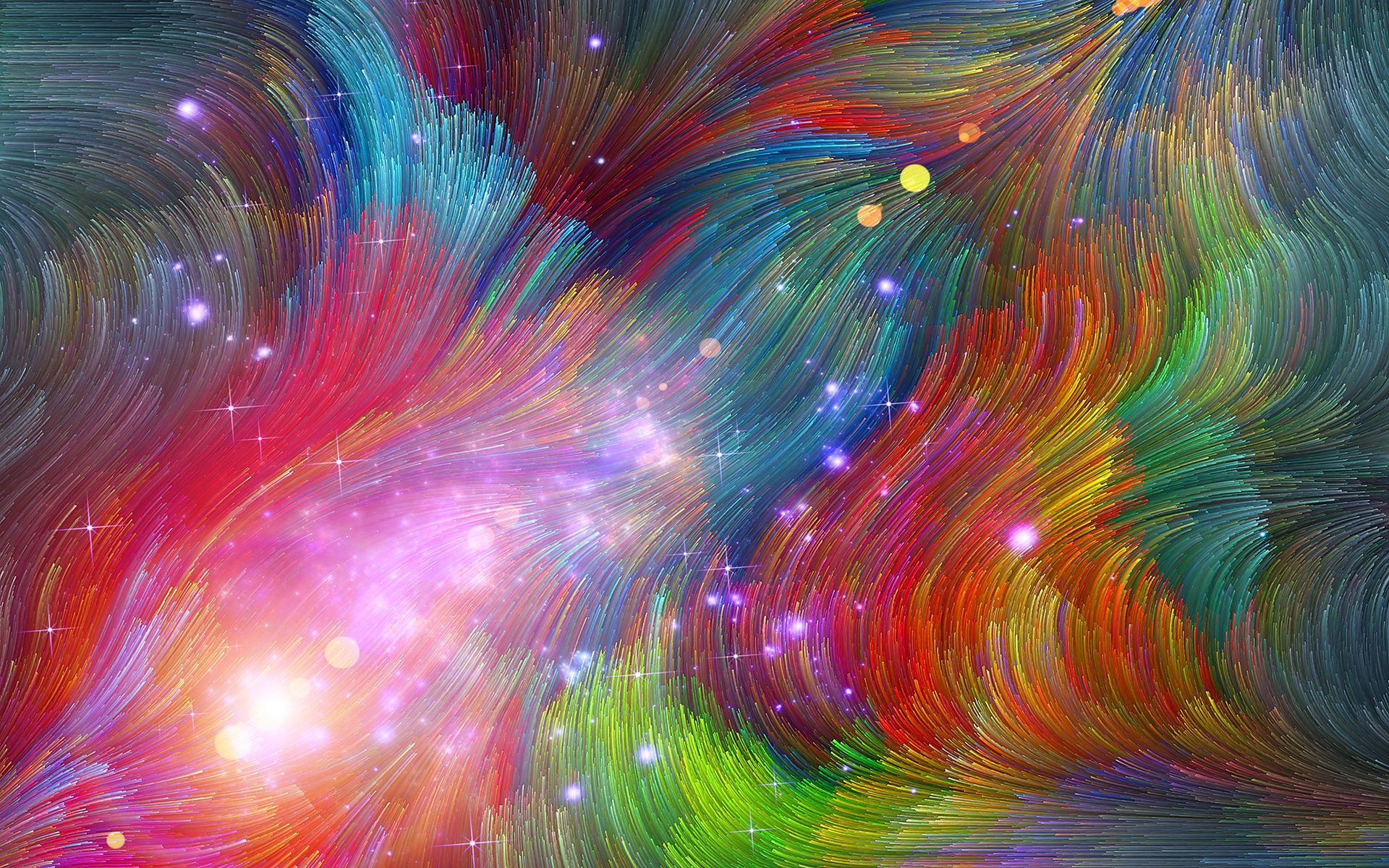 Vortici astratti multicolori psichedelici, 1920x1200 Full HD+ WUXGA, Desktop
