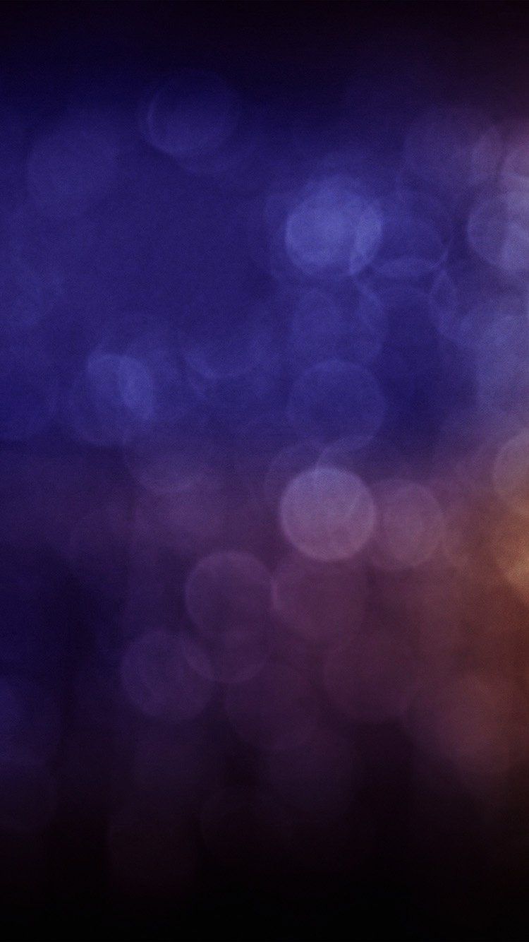 Bokeh blu viola scuro, 750x1334 Full HD Verticale, iPhone