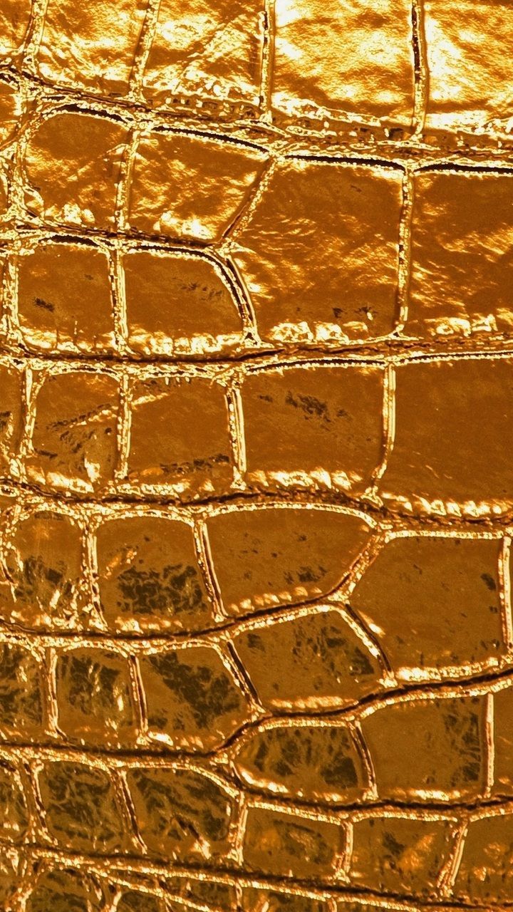 Texture pelle coccodrillo dorata, 720x1280 Full HD Verticale, Realme