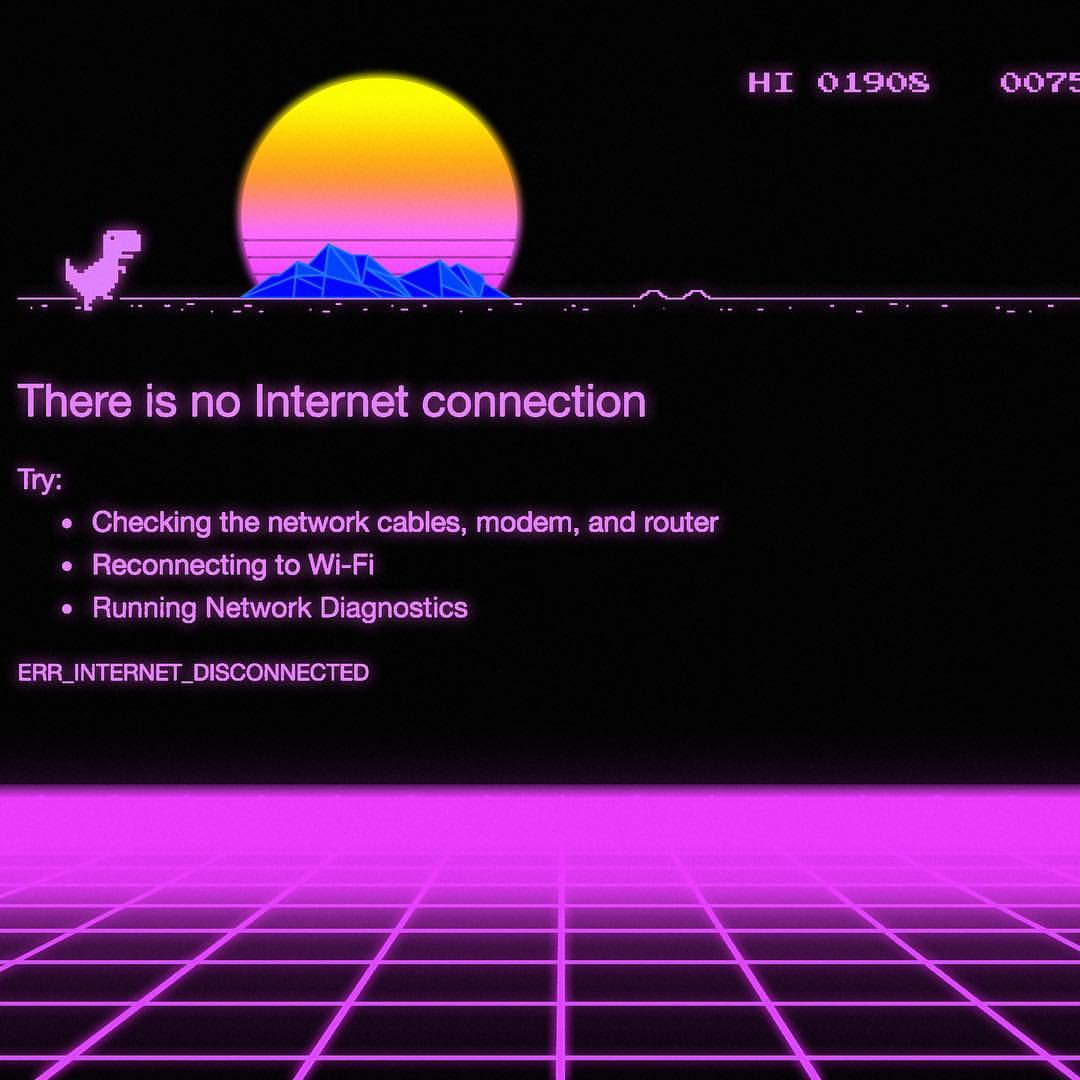 Luna rosa retrowave scura, 1280x720 HD, PC Desktop