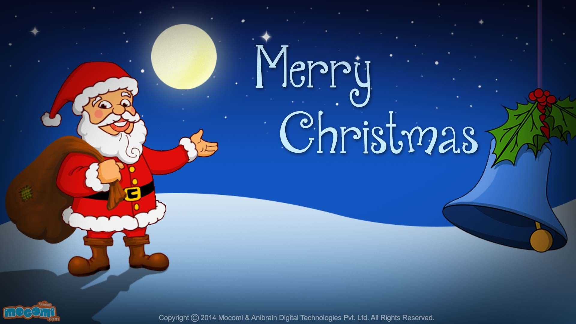 Babbo Natale con renne, 1920x1200 Full HD+ WUXGA, Desktop