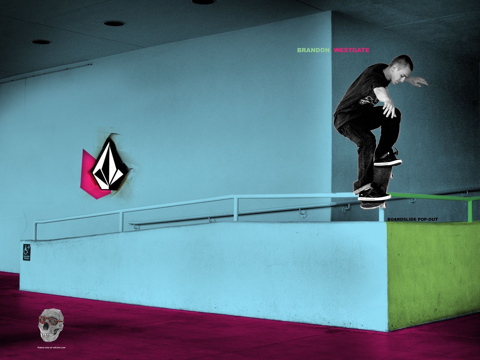 Skateboarder salto sequenza rampa, 1024x768 HD, Desktop
