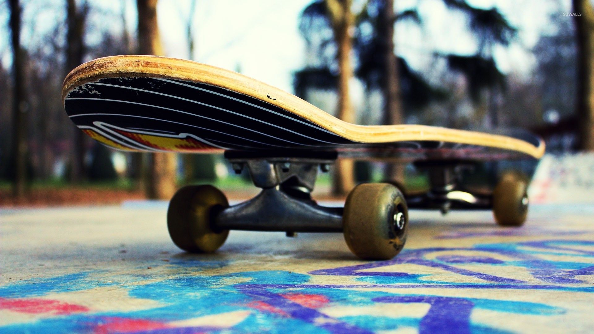 Skater in salto con skateboard, 3840x2400 UHD, PC 4K