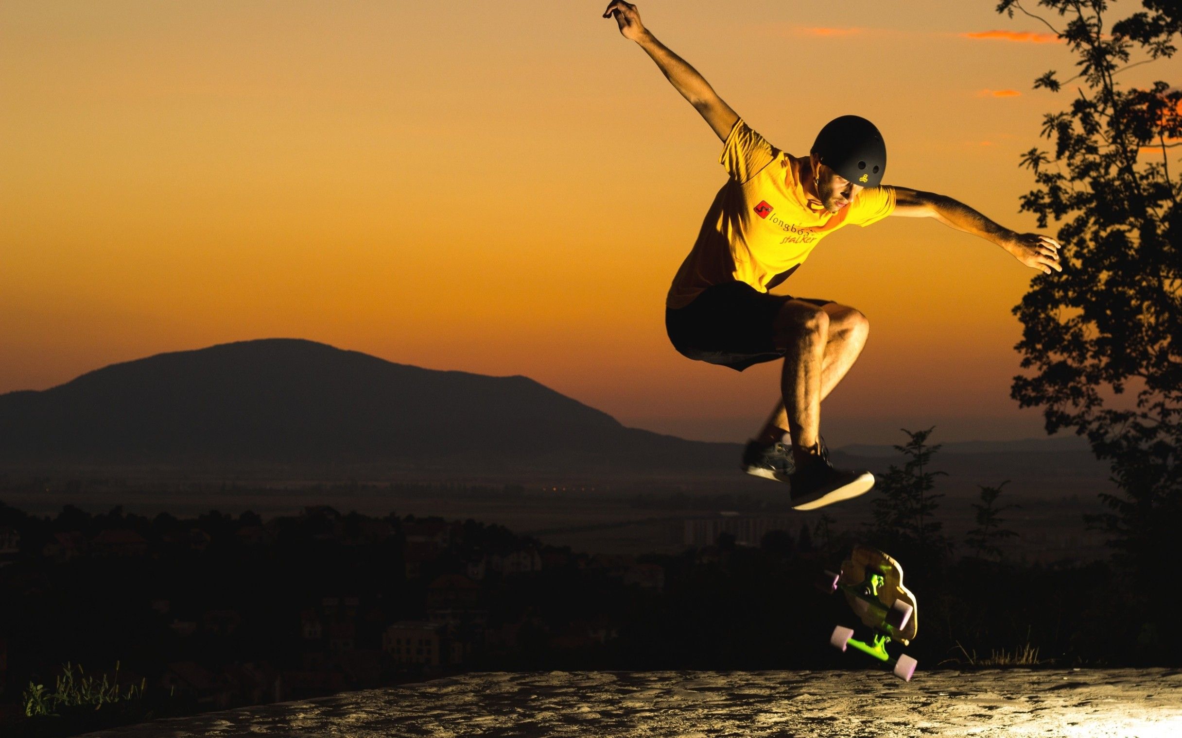 Skateboard trick con scarpa, 1080x1920 Full HD Verticale, iPhone