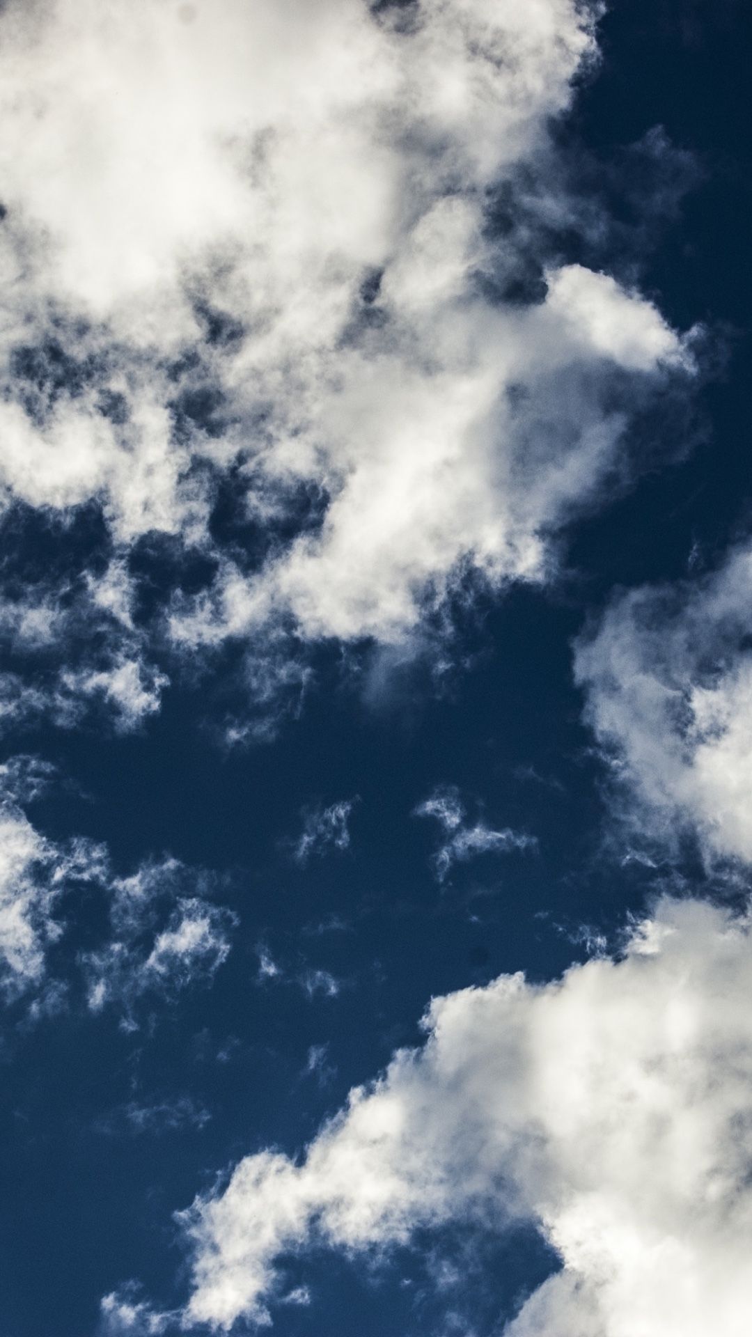 Nuvole bianche cielo blu, 1080x1920 Verticale, Telefono