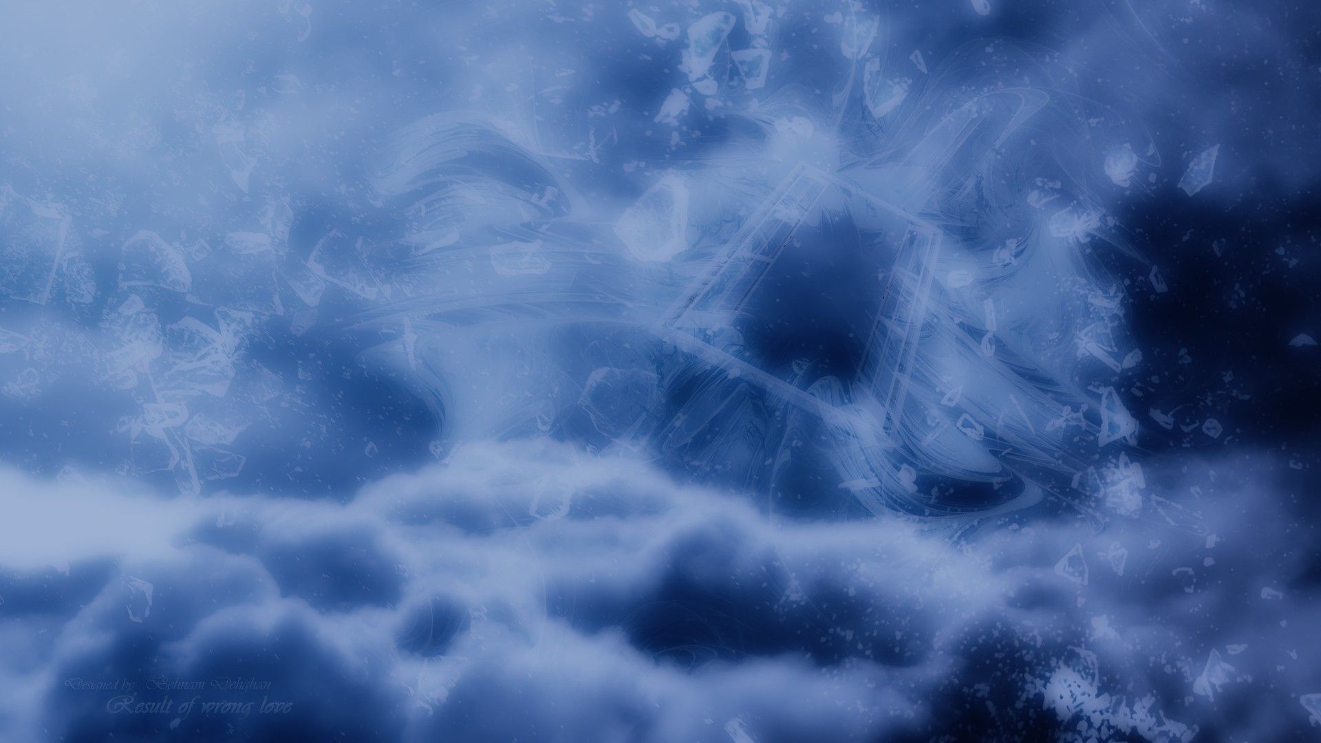 Nuvole blu scure aesthetic, 1920x1080 Full HD 1080p, Desktop
