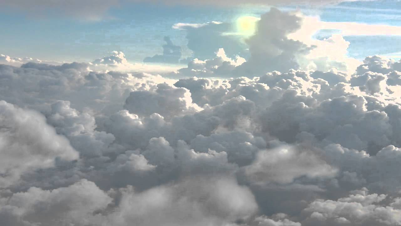 Nuvole viste dall'alto, 1280x720 720p, iMac