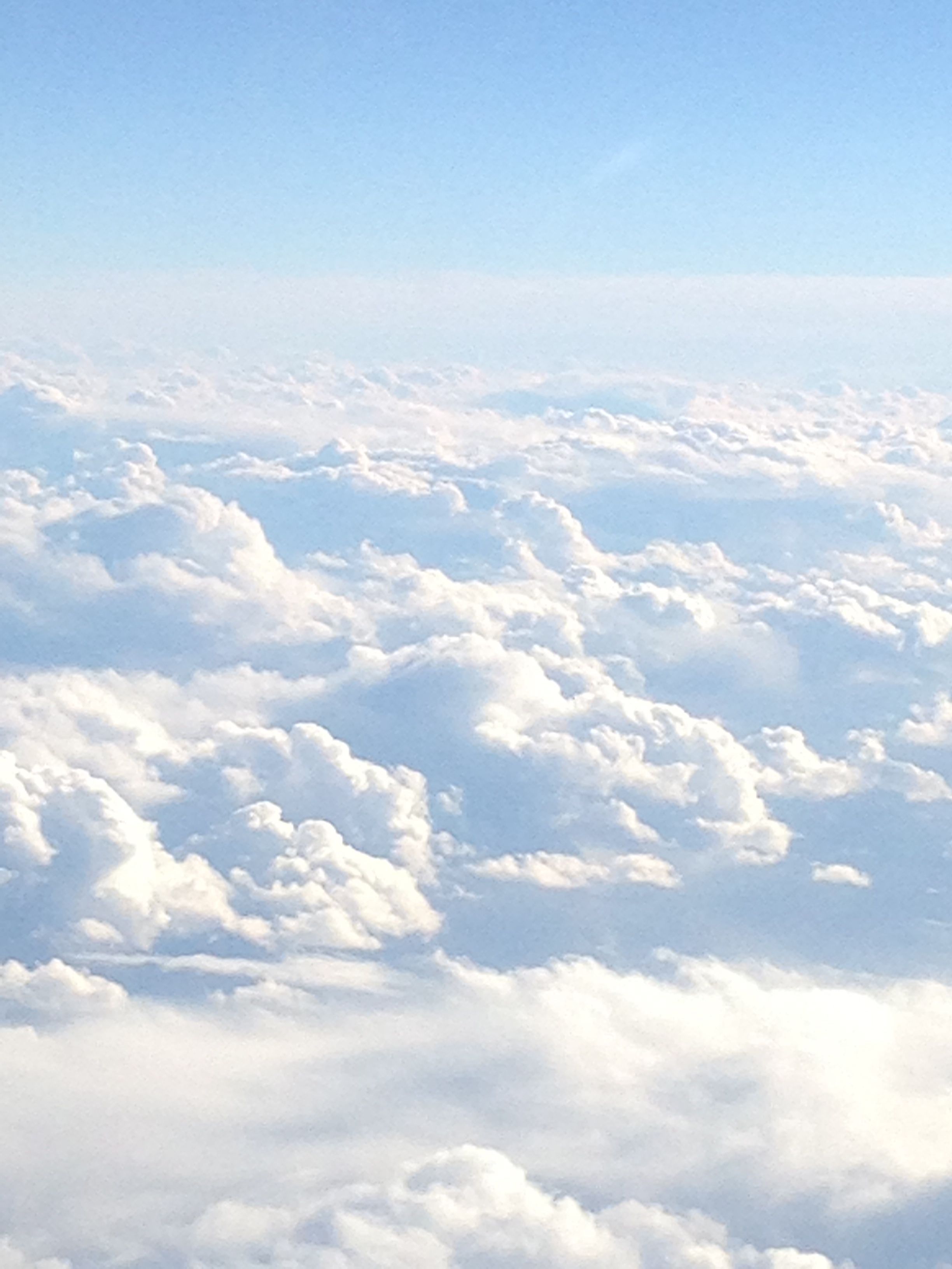 Nuvole viste dall'alto, 2448x3264 Full HD Verticale, iPhone