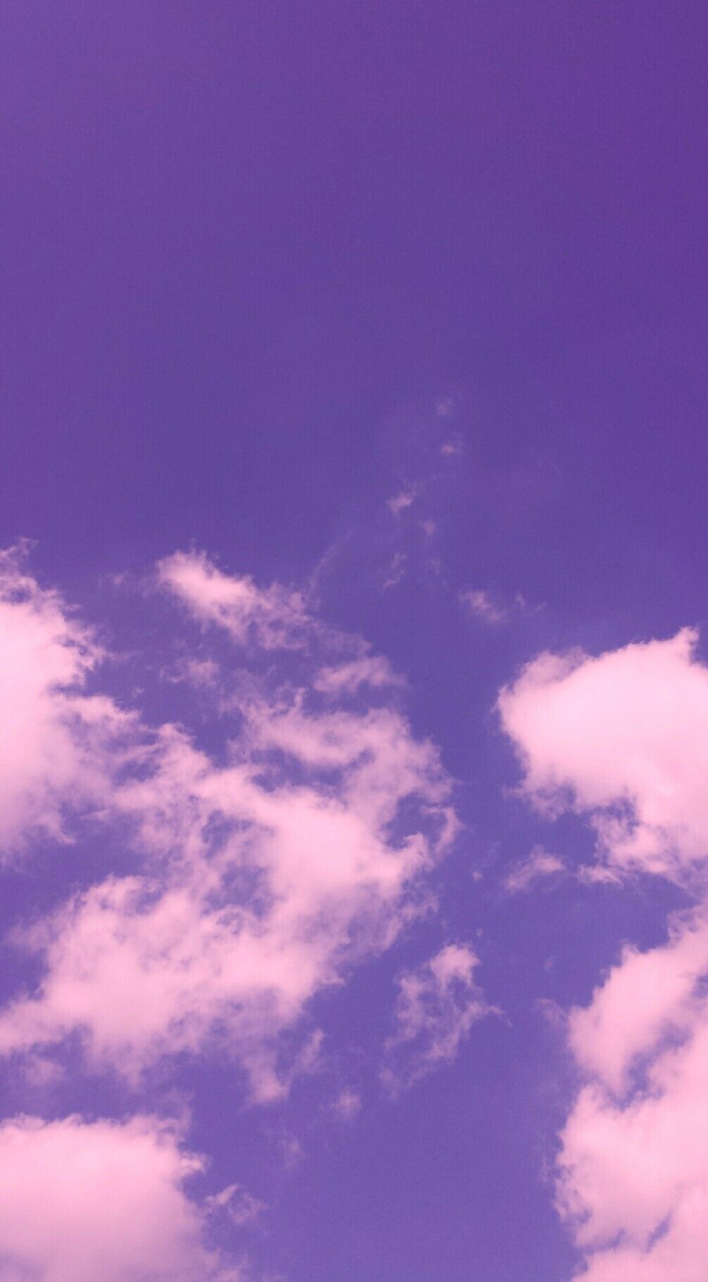 Cielo viola con nuvole, 1006x1820 Full HD Verticale, Smartphone