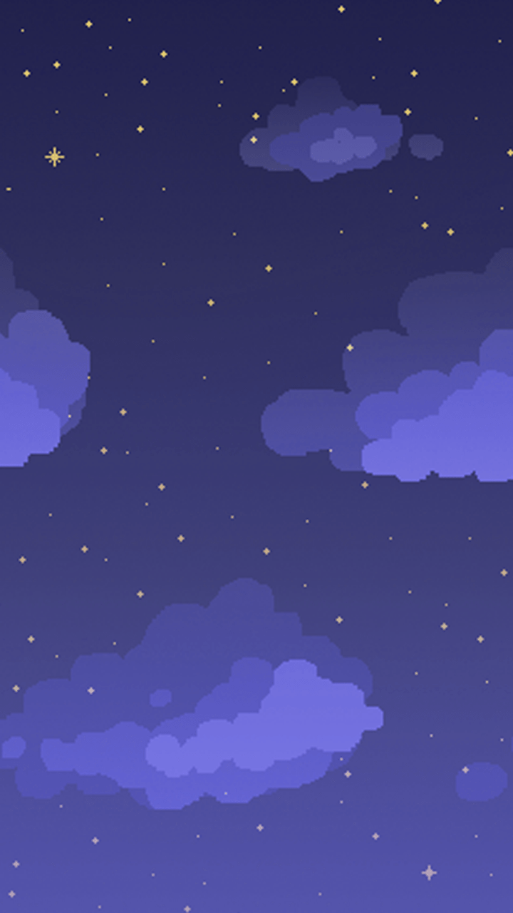 cielo notturno viola nuvole, 720x1280 Verticale, Telefono